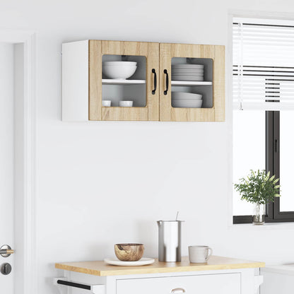 Pannello lavastoviglie 2 pcs Rovere Sonoma 40 x 31 x 40 cm | homemem39