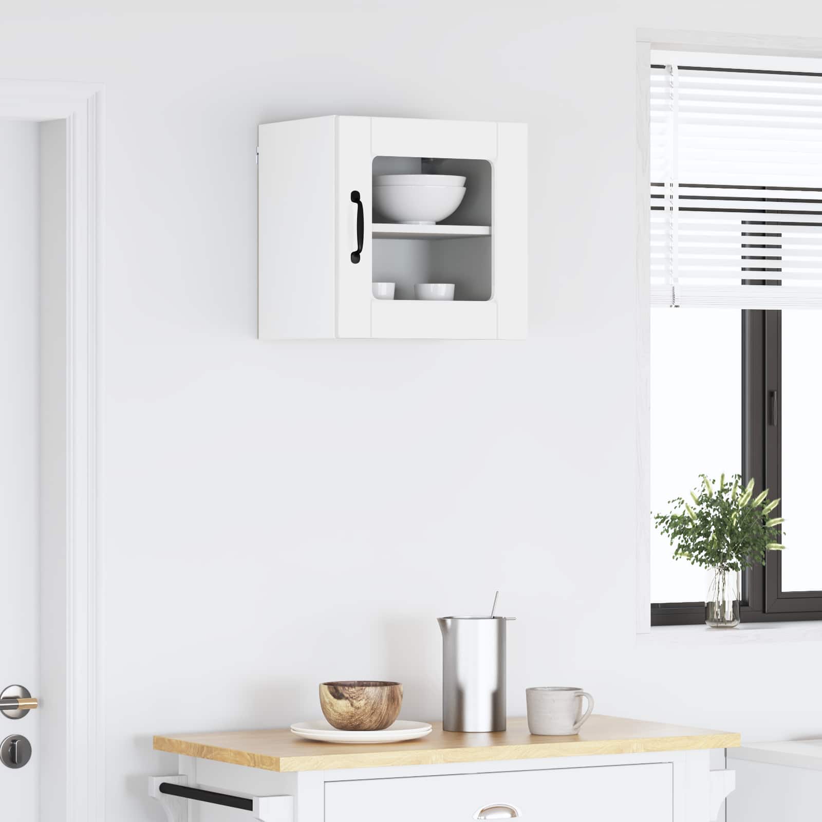 Pannello lavastoviglie con porta Bianco Lucido 40 x 31 x 40 cm | homemem39