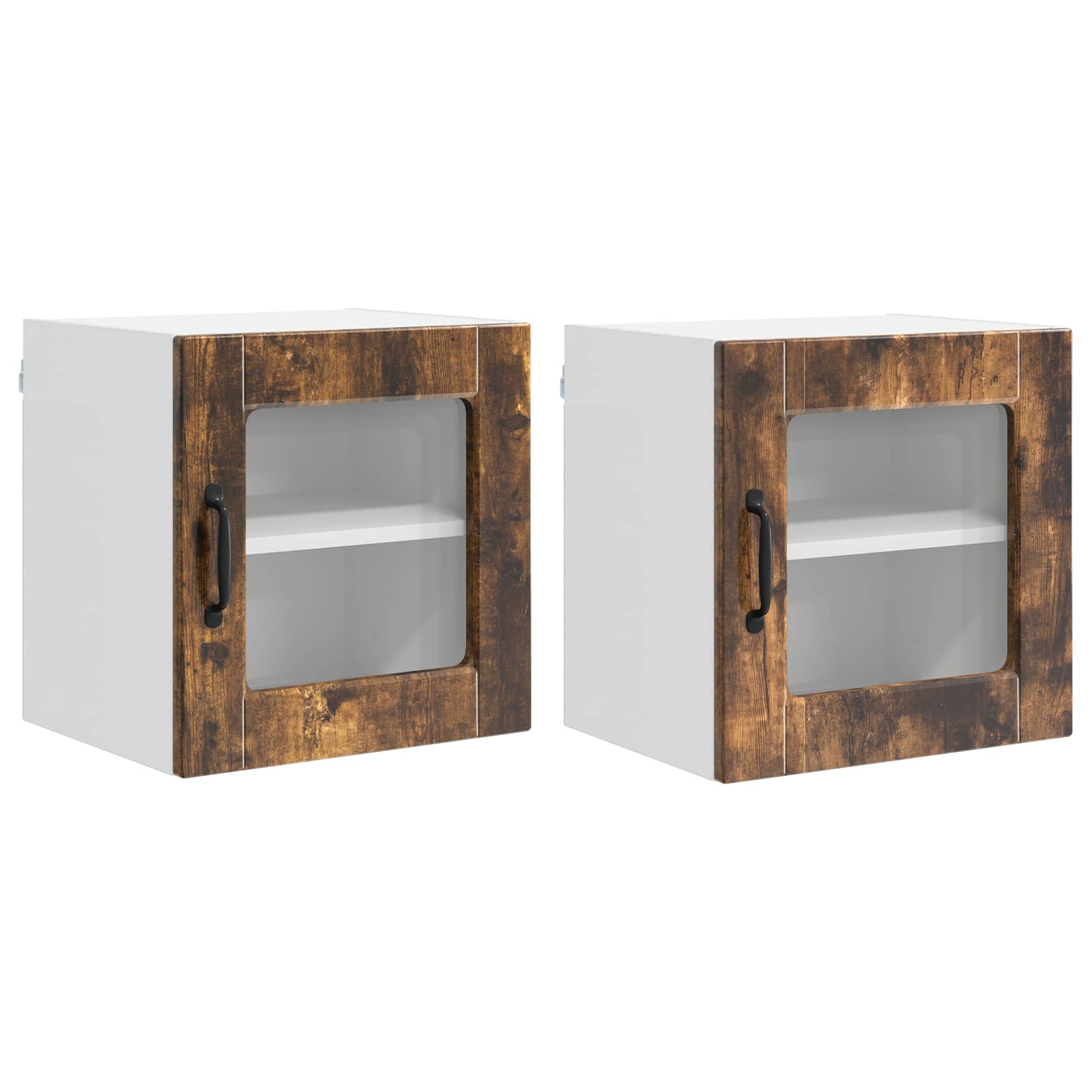 Pannello lavastoviglie 2 pcs Rovere fumé 40 x 31 x 40 cm | homemem39