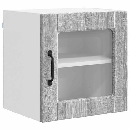 Pannello lavastoviglie 2 pcs Grigio Sonoma 40 x 31 x 40 cm | homemem39