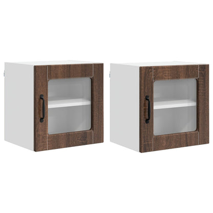 Pannello lavastoviglie 2 pcs Rovere Marrone 40 x 31 x 40 cm | homemem39