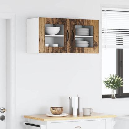 Pannello lavastoviglie 2 pcs Legno vecchio 40 x 31 x 40 cm | homemem39