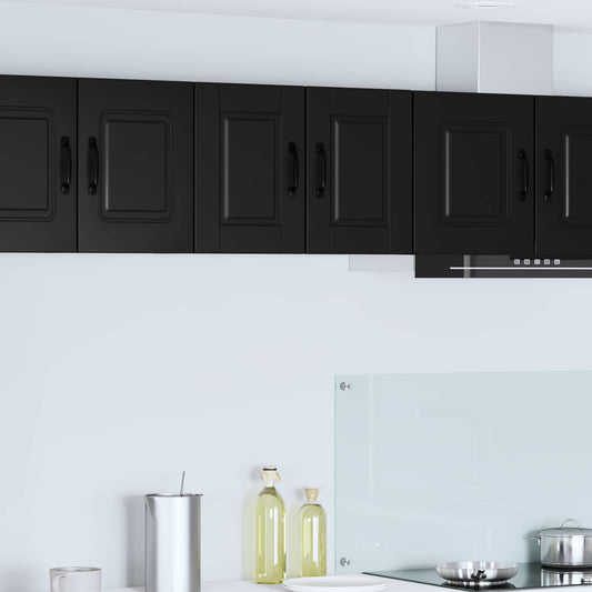 Pannello lavastoviglie con porta 2 pcs Nero 30 x 31 x 40 cm | homemem39