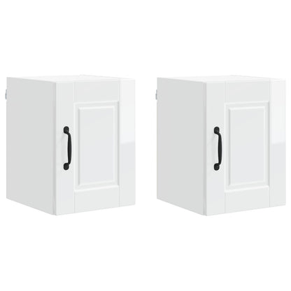 Pannello lavastoviglie 2 pcs Bianco Lucido 30 x 31 x 40 cm | homemem39