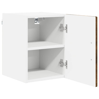 Armadietto a muro PORTO 2 pcs Rovere fumé 30 x 31 x 40 cm