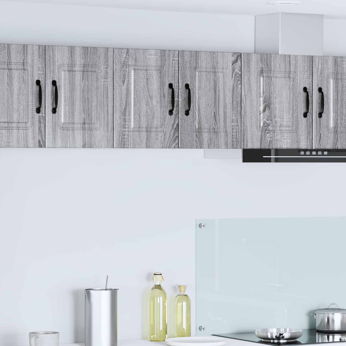 Armadietto a muro PORTO 2 pcs Grigio Sonoma 30 x 31 x 40 cm