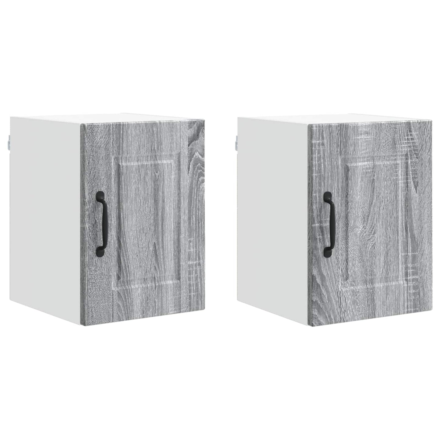 Armadietto a muro PORTO 2 pcs Grigio Sonoma