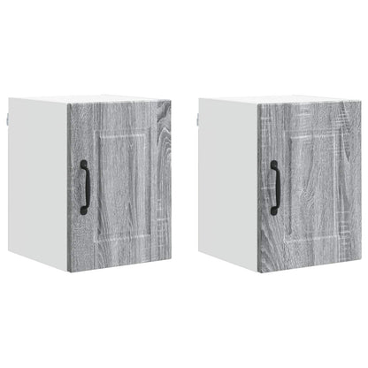 Armadietto a muro PORTO 2 pcs Grigio Sonoma