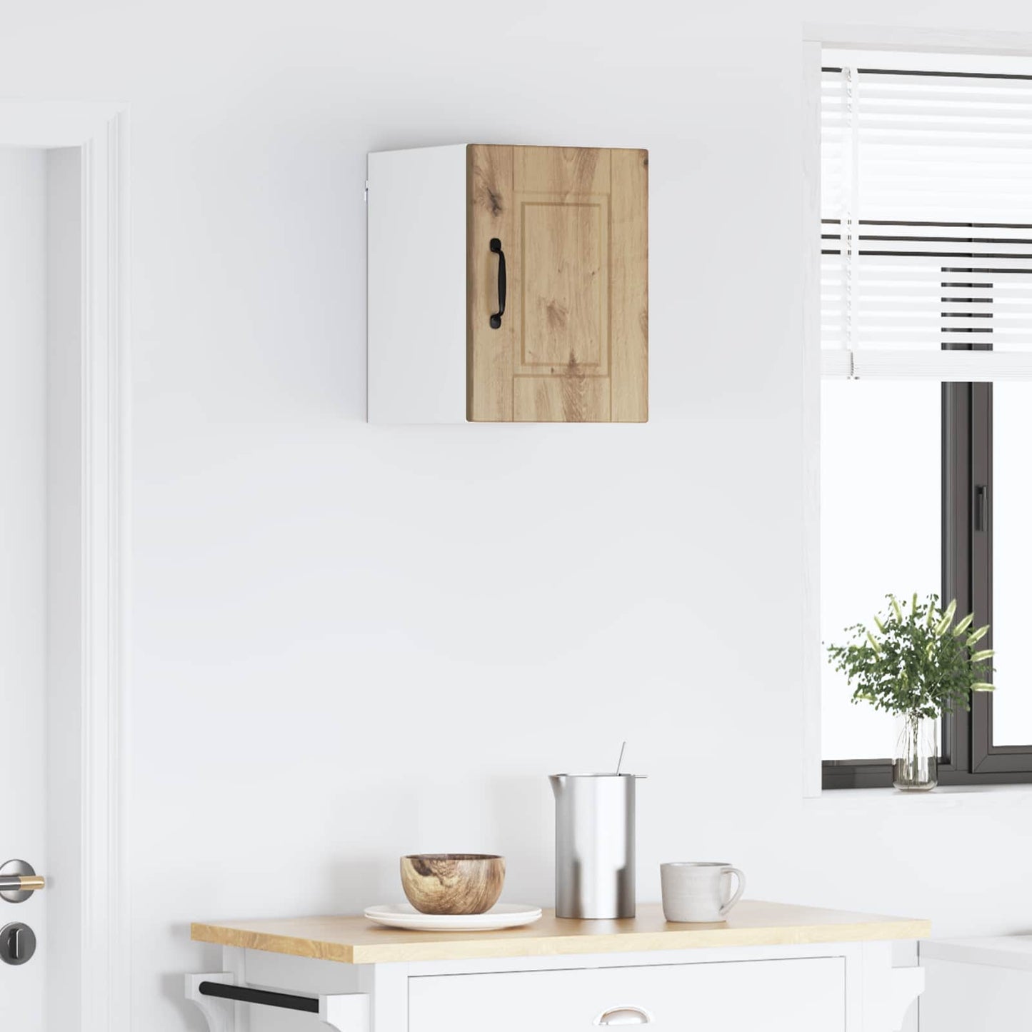 Armadietto a muro PORTO Rovere artigianale 30 x 31 x 40 cm | homemem39