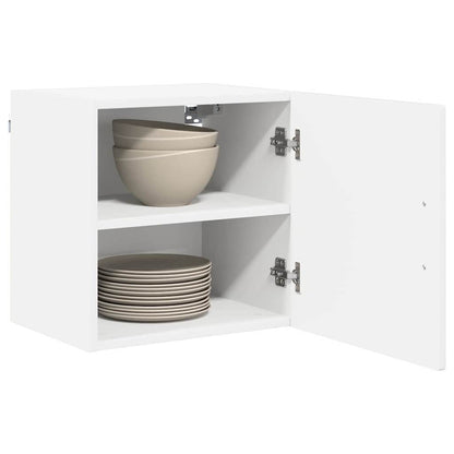 Armadietto a muro PORTO 2 pcs Bianco Lucido 40 x 31 x 40 cm