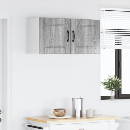 Armadietto a muro PORTO 2 pcs Grigio Sonoma 40 x 31 x 40 cm | homemem39