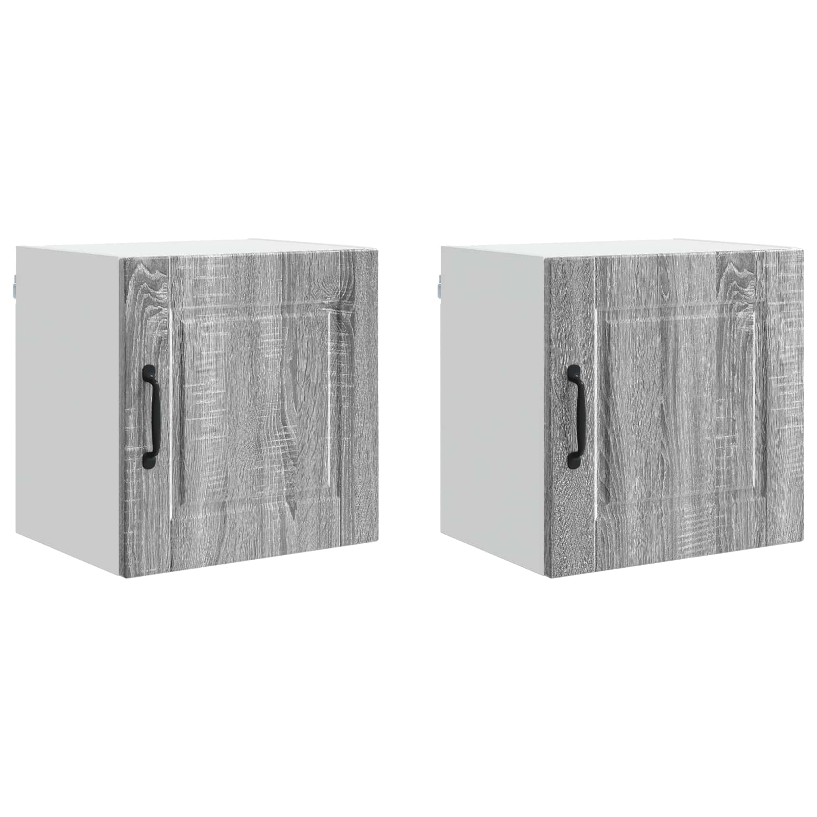 Armadietto a muro PORTO 2 pcs Grigio Sonoma 40 x 31 x 40 cm | homemem39