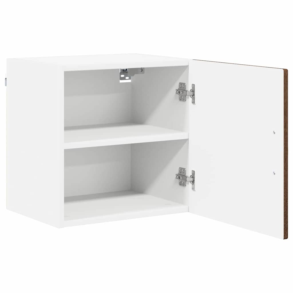 Armadietto a muro PORTO 2 pcs Rovere Marrone 40 x 31 x 40 cm | homemem39