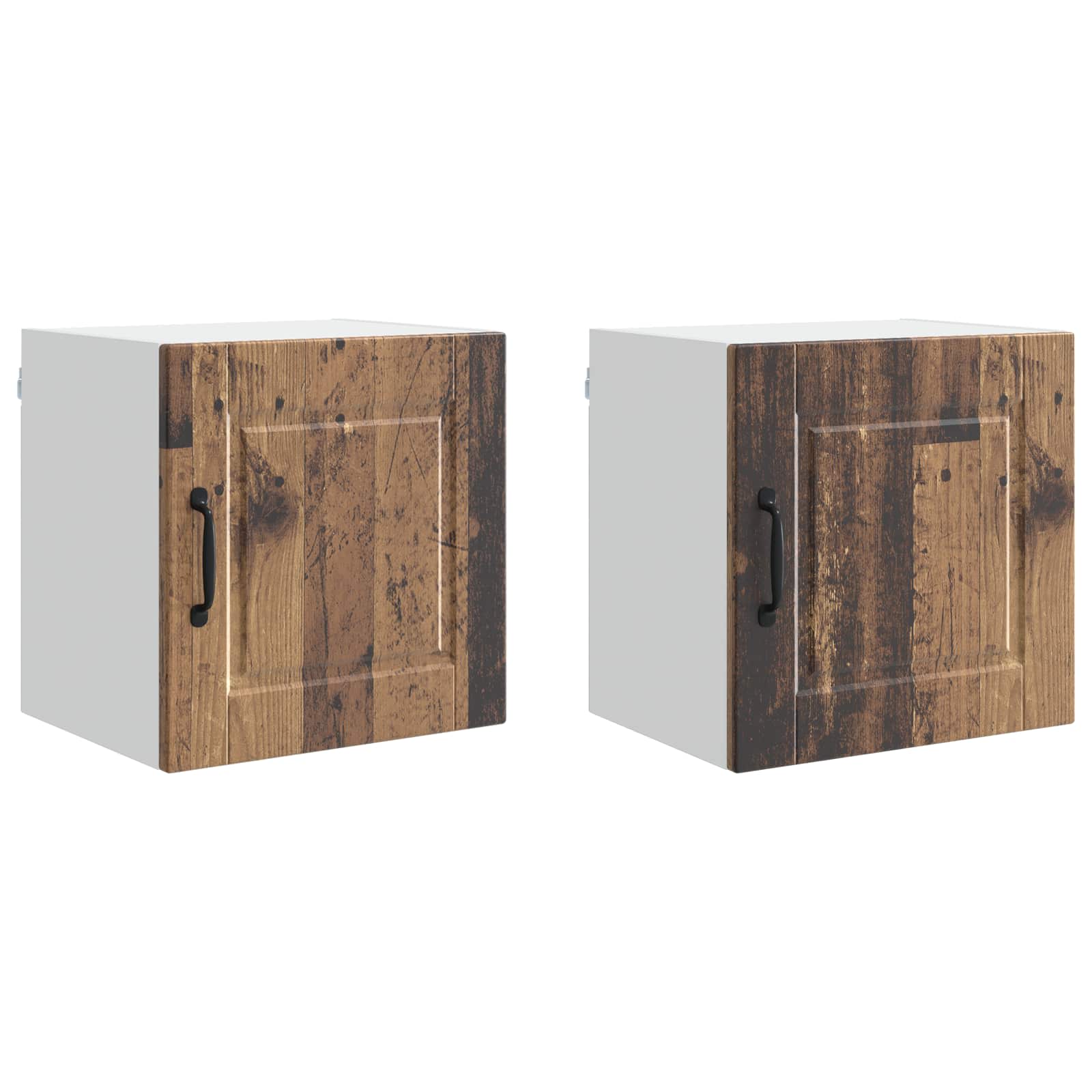 Armadietto a muro PORTO 2 pcs Legno vecchio 40 x 31 x 40 cm | homemem39
