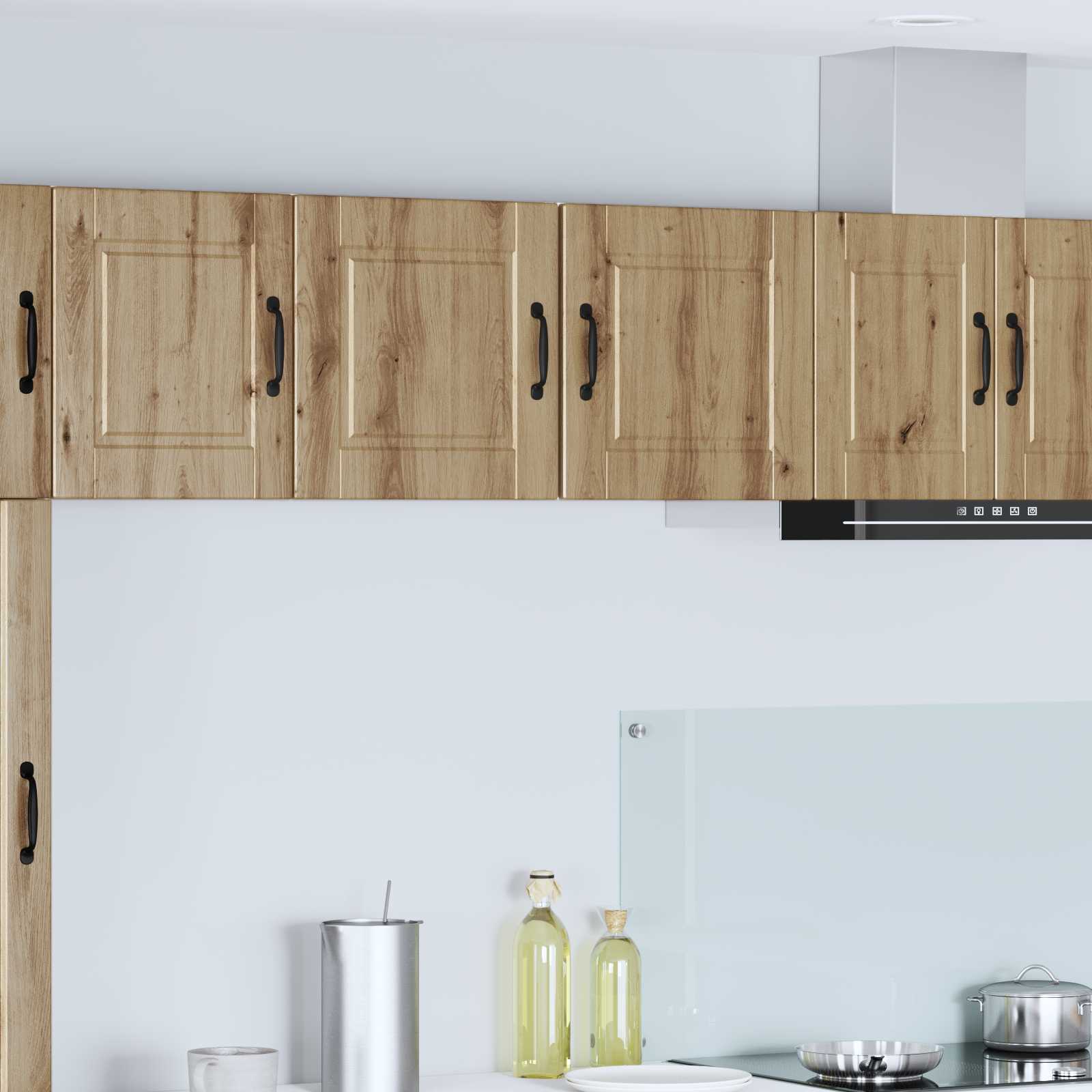 Armadietto a muro PORTO 2 pcs Rovere artigianale | homemem39