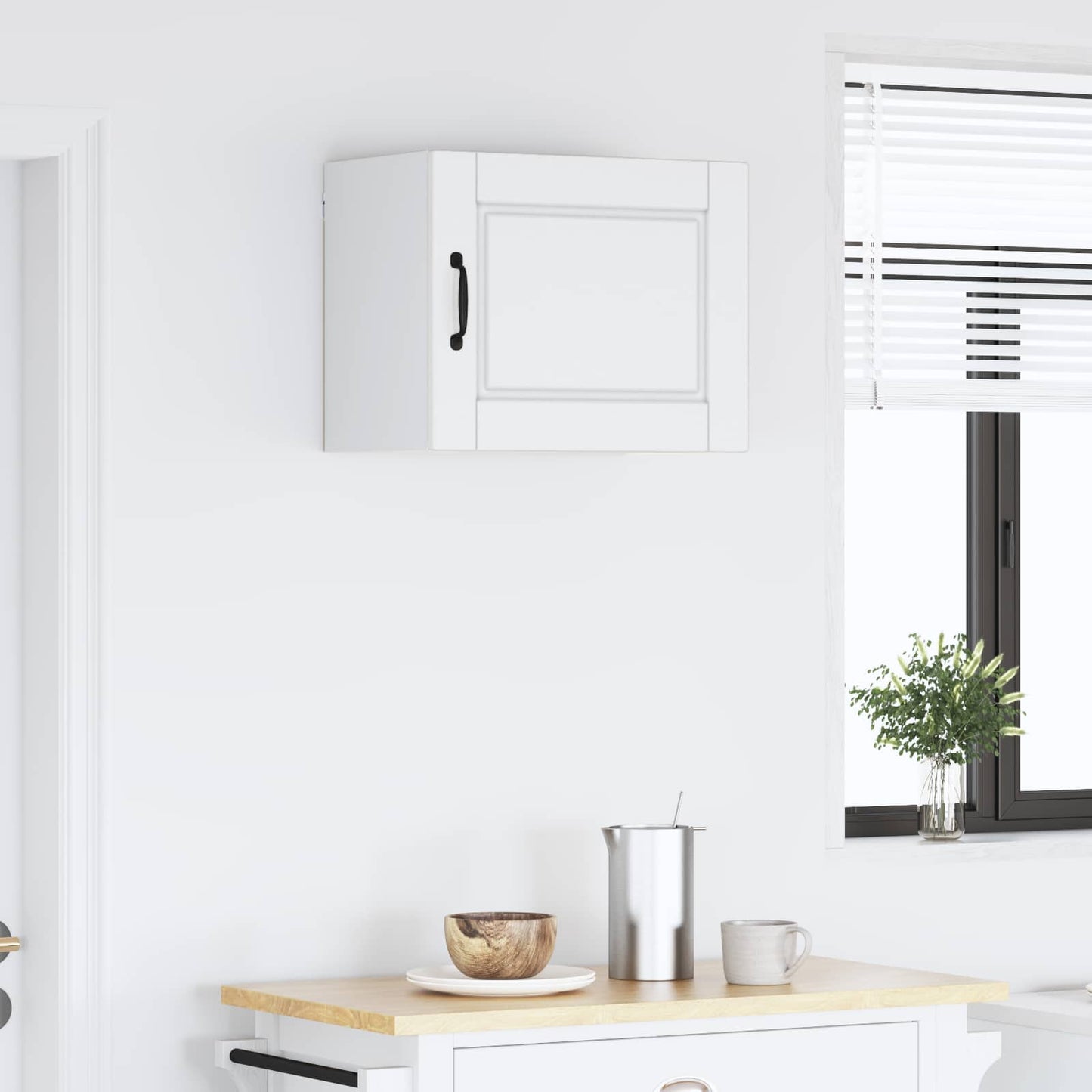 Armadietto a muro PORTO Bianco 50 x 31 x 40 cm | homemem39