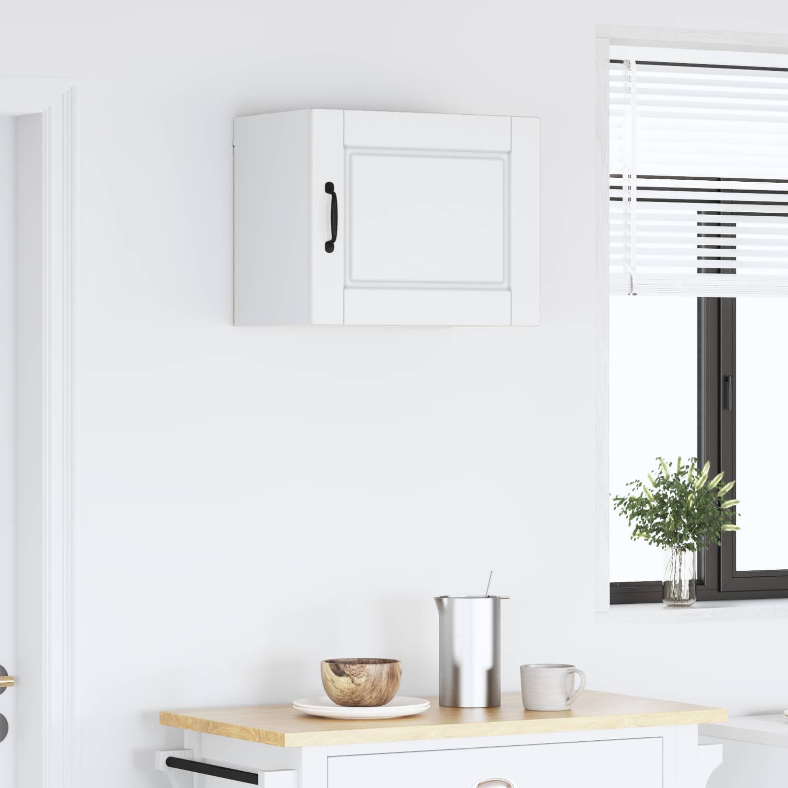 Armadietto a muro PORTO Bianco 50 x 31 x 40 cm | homemem39