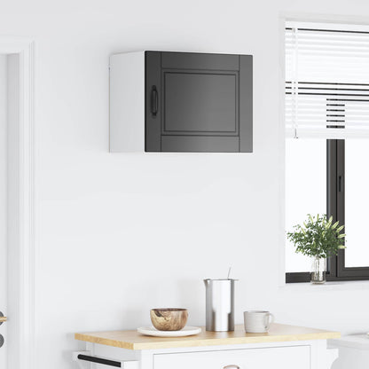 Armadietto a muro PORTO Nero 50 x 31 x 40 cm Legno multistrato | homemem39