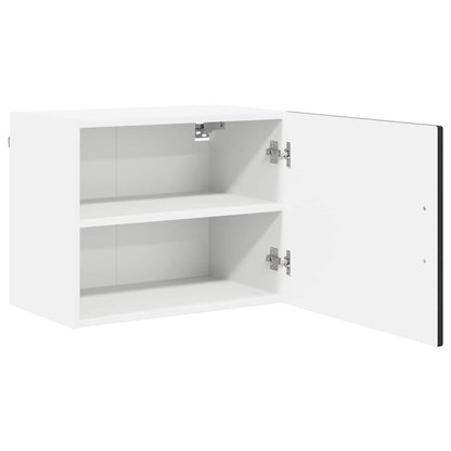 Armadietto a muro PORTO Nero 50 x 31 x 40 cm Legno multistrato | homemem39