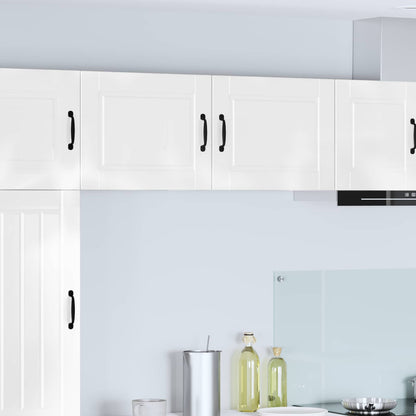 Armadietto a muro PORTO 2 pcs Bianco Lucido 50 x 31 x 40 cm | homemem39