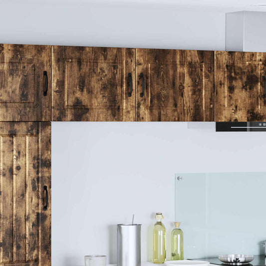 Armadietto a muro PORTO 2 pcs Rovere fumé 50 x 31 x 40 cm | homemem39