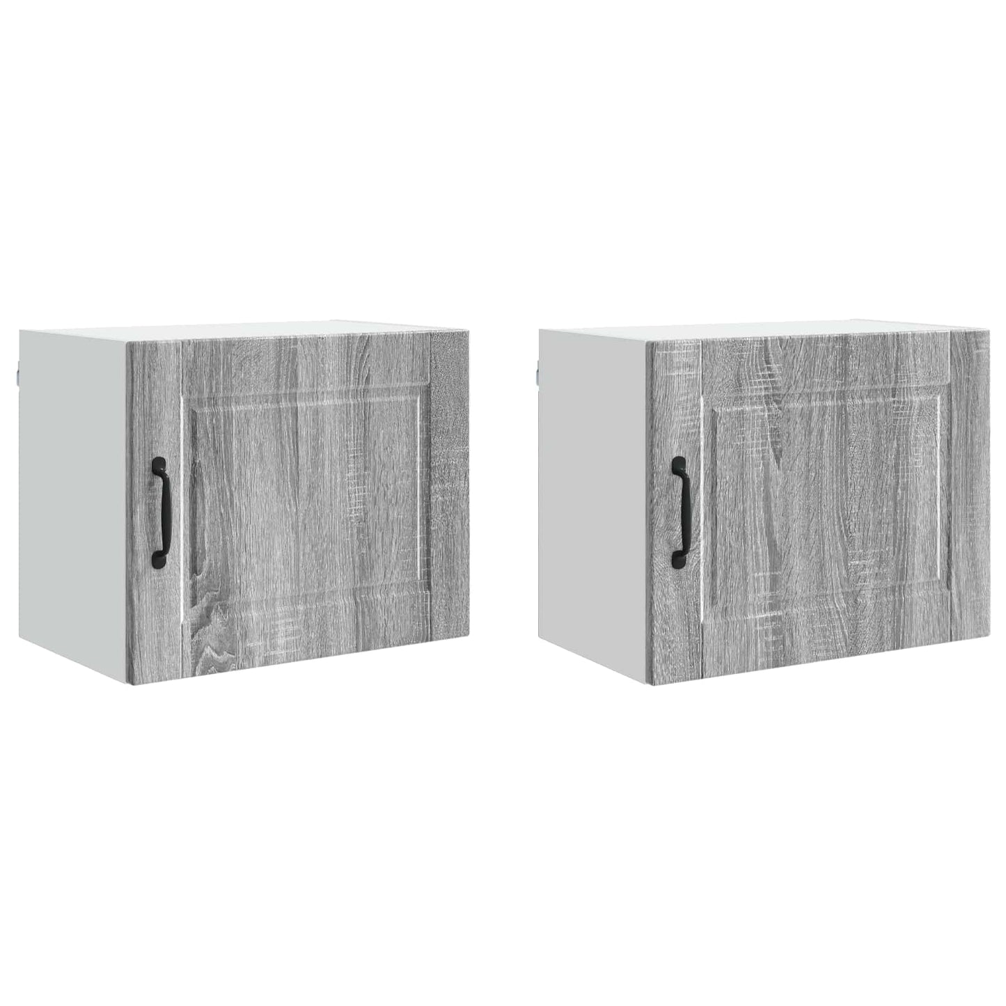 Armadietto a muro PORTO 2 pcs Grigio Sonoma 50 x 31 x 40 cm | homemem39