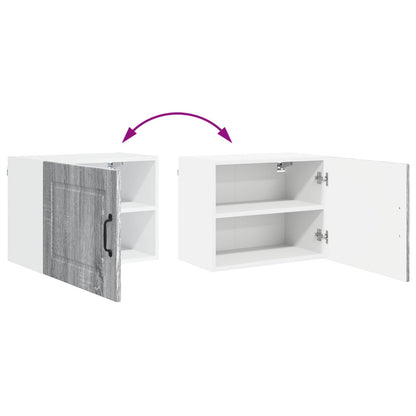 Armadietto a muro PORTO 2 pcs Grigio Sonoma 50 x 31 x 40 cm