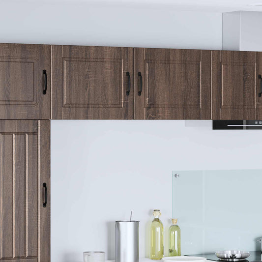 Armadietto a muro PORTO 2 pcs Rovere Marrone 50 x 31 x 40 cm | homemem39