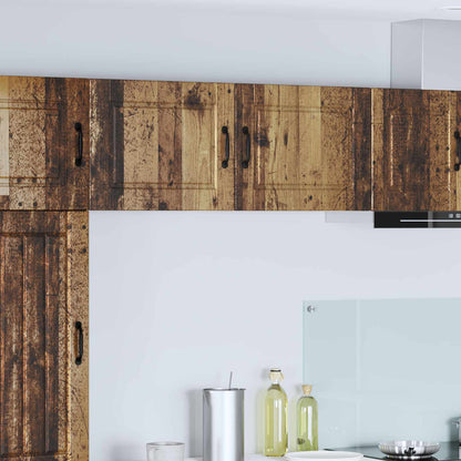 Armadietto a muro PORTO 2 pcs Legno vecchio 50 x 31 x 40 cm | homemem39