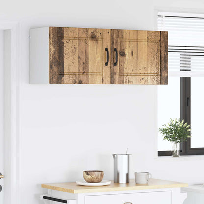 Armadietto a muro PORTO 2 pcs Legno vecchio 50 x 31 x 40 cm | homemem39