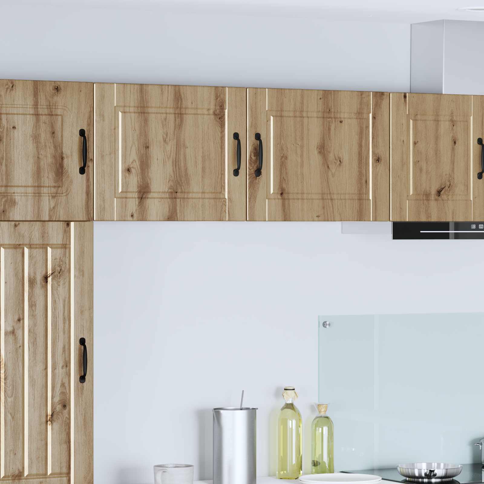 Armadietto a muro PORTO Rovere artigianale 50 x 31 x 40 cm | homemem39