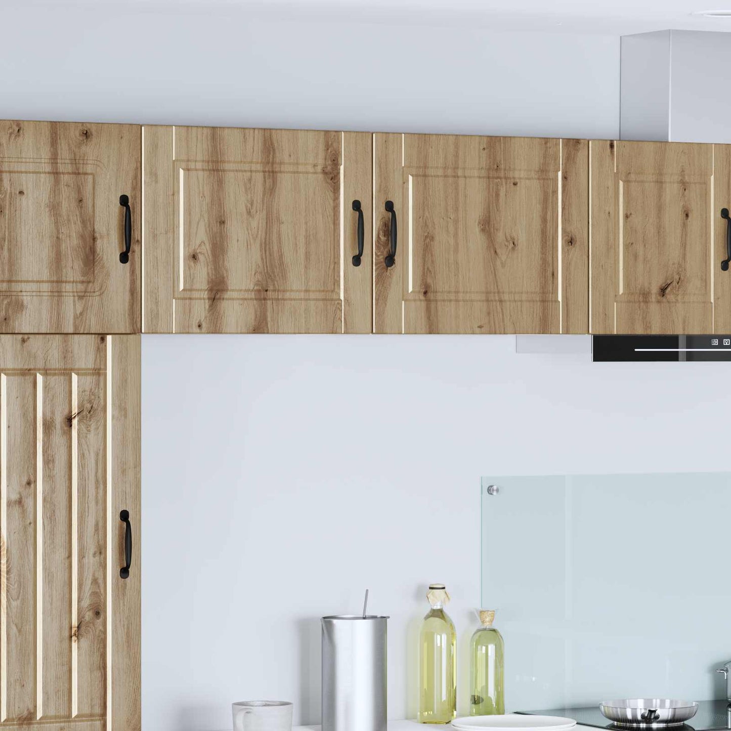 Armadietto a muro PORTO 2 pcs Rovere artigianale | homemem39