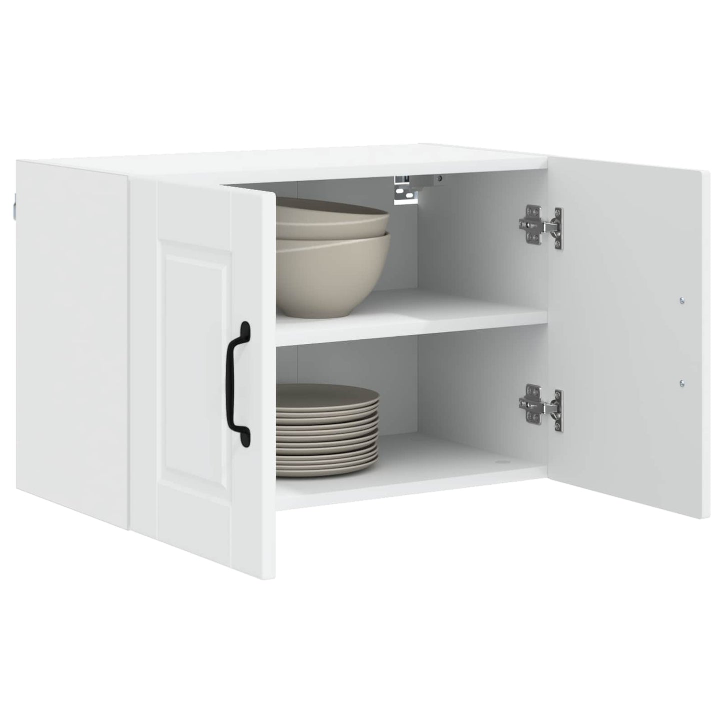 Armadietto a muro PORTO 2 pcs Bianco 60 x 31 x 40 cm | homemem39