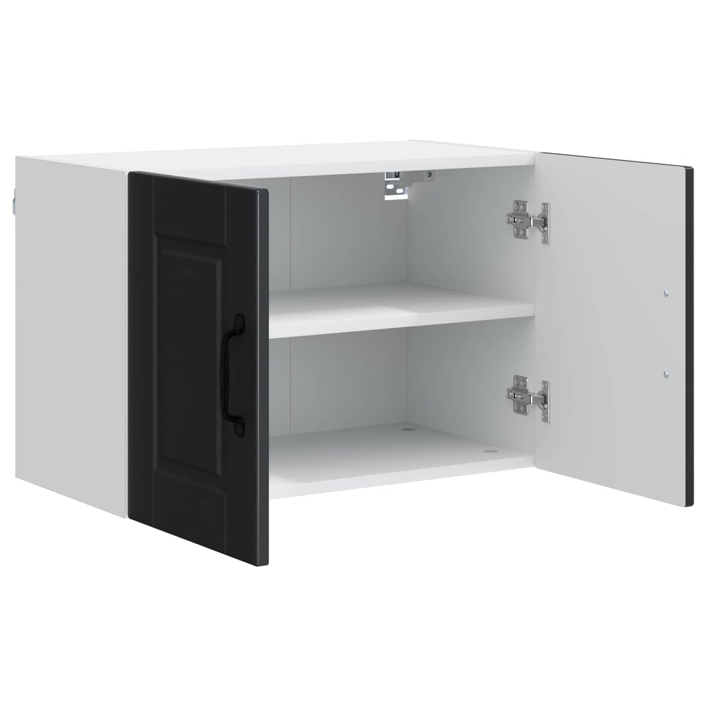 Armadietto a muro PORTO Nero 60 x 31 x 40 cm Legno multistrato | homemem39