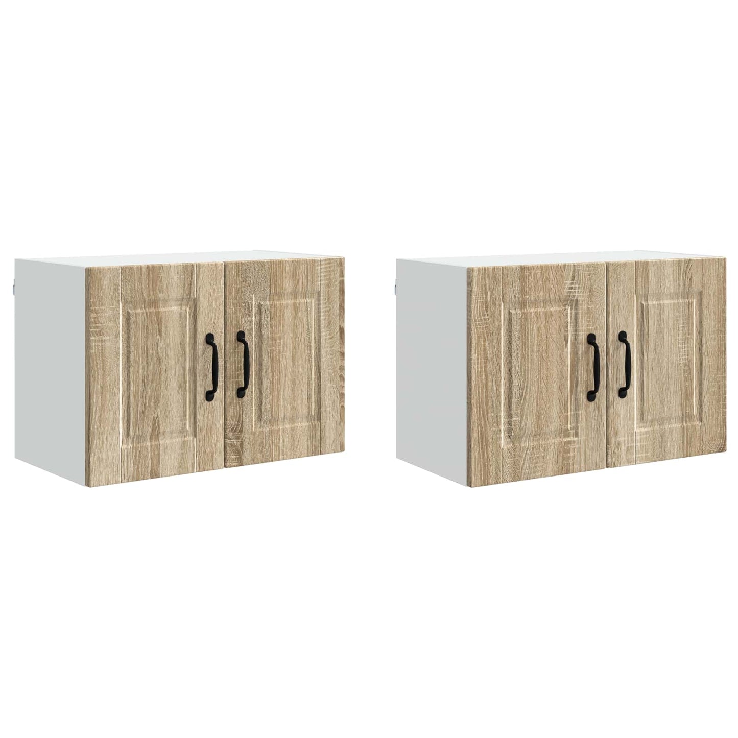 Armadietto a muro PORTO 2 pcs Rovere Sonoma 60 x 31 x 40 cm | homemem39