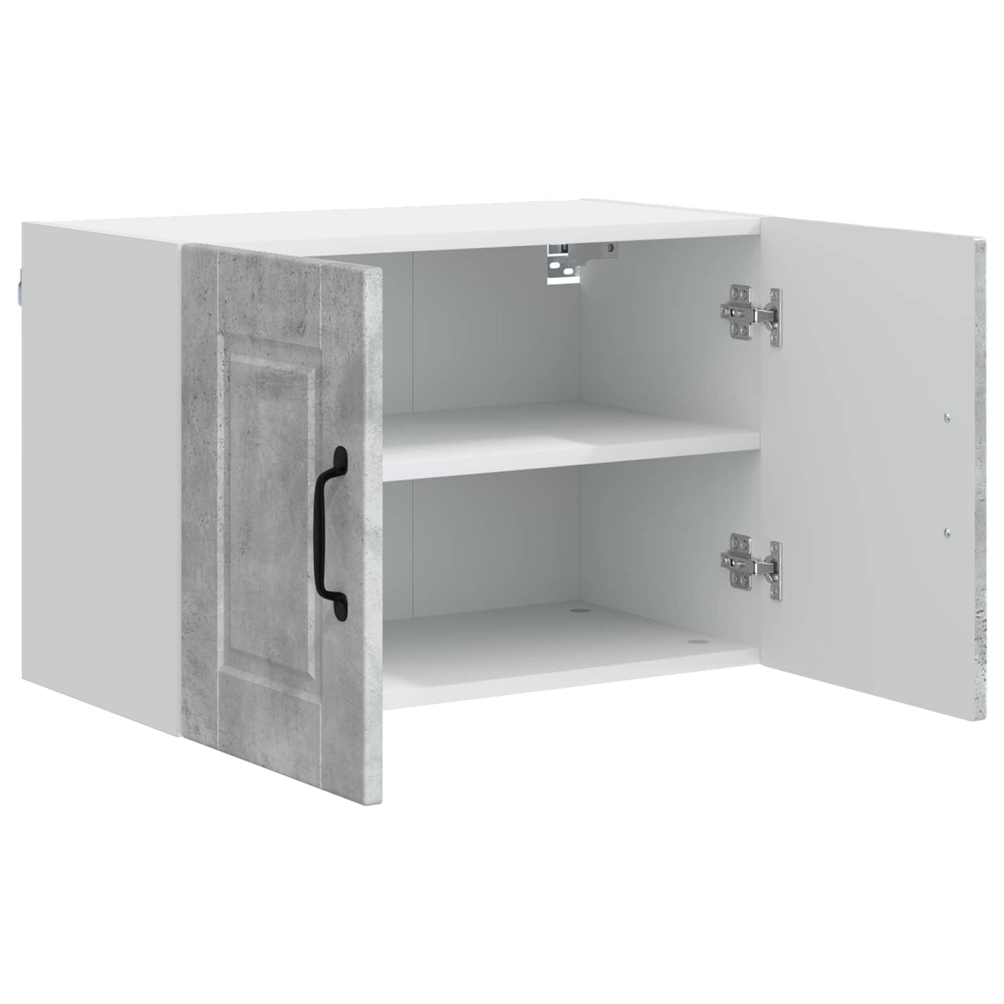 Armadietto a muro PORTO 2 pcs Grigio cemento 60 x 31 x 40 cm