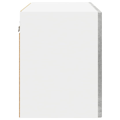 Armadietto a muro PORTO 2 pcs Grigio cemento 60 x 31 x 40 cm