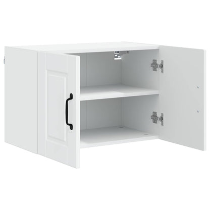 Armadietto a muro PORTO 2 pcs Bianco Lucido 60 x 31 x 40 cm | homemem39