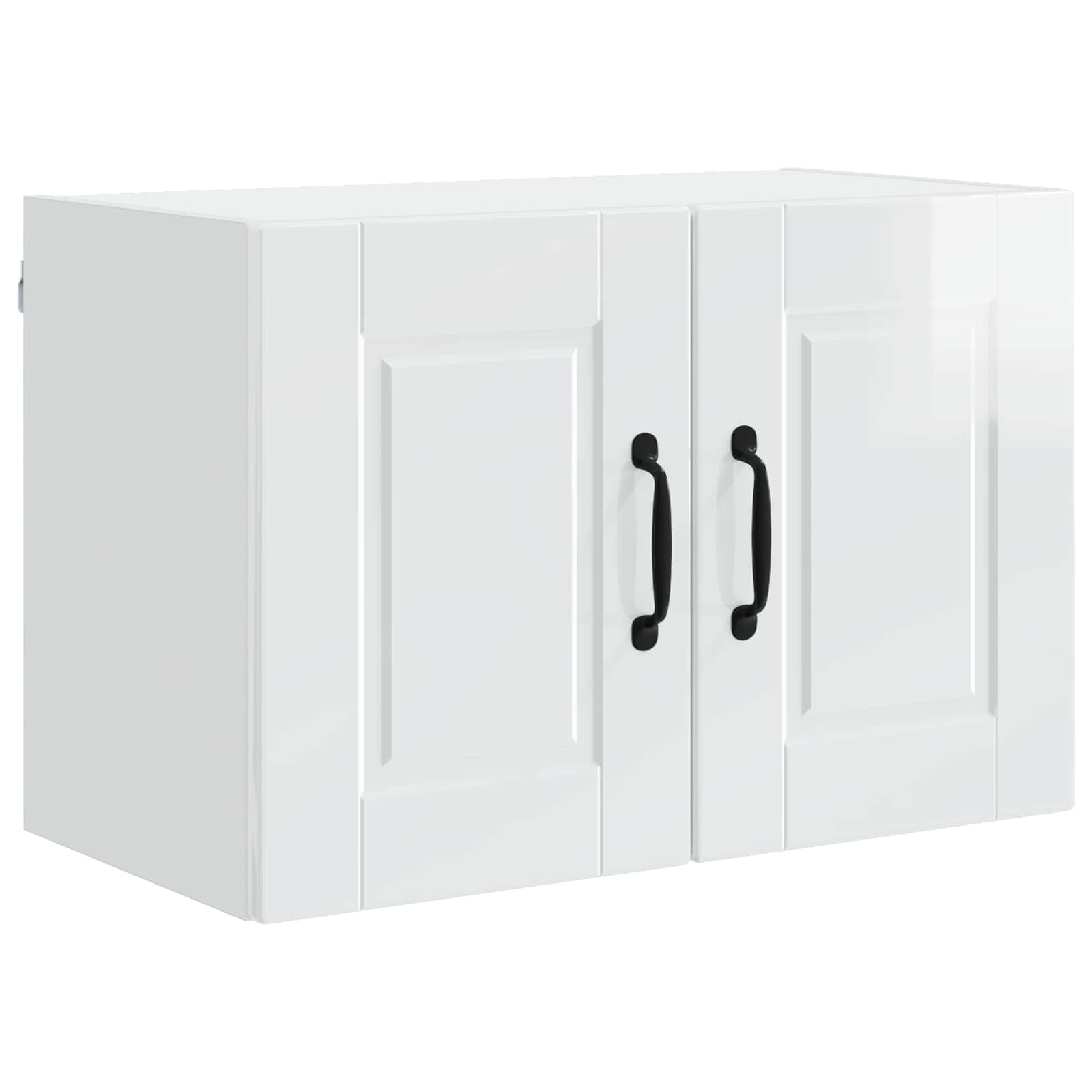 Armadietto a muro PORTO 2 pcs Bianco Lucido 60 x 31 x 40 cm | homemem39