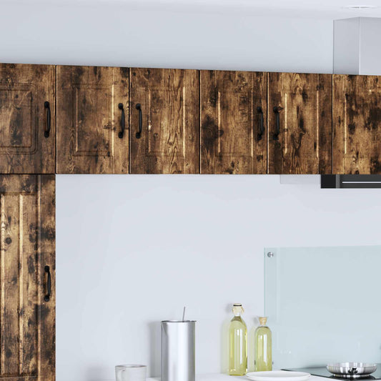 Armadietto a muro PORTO 2 pcs Rovere fumé 60 x 31 x 40 cm | homemem39