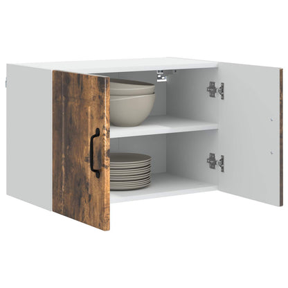 Armadietto a muro PORTO 2 pcs Rovere fumé 60 x 31 x 40 cm | homemem39