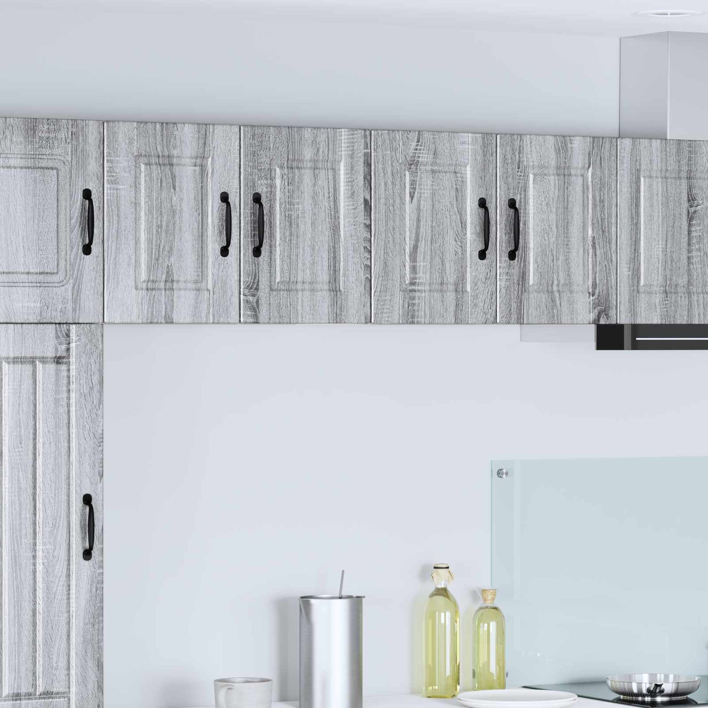 Armadietto a muro PORTO 2 pcs Grigio Sonoma 60 x 31 x 40 cm