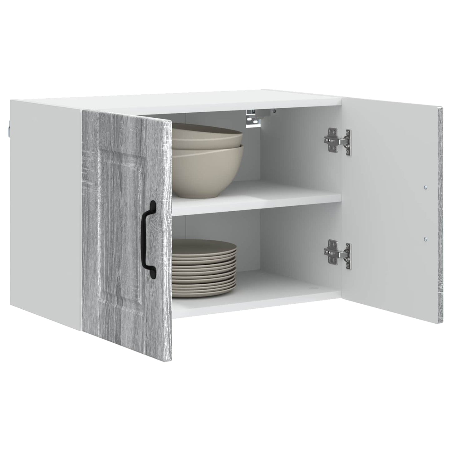 Armadietto a muro PORTO 2 pcs Grigio Sonoma