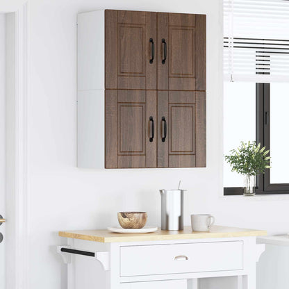 Pannello lavastoviglie 2 pcs Rovere Marrone 60 x 31 x 40 cm | homemem39