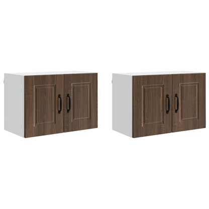 Pannello lavastoviglie 2 pcs Rovere Marrone 60 x 31 x 40 cm | homemem39