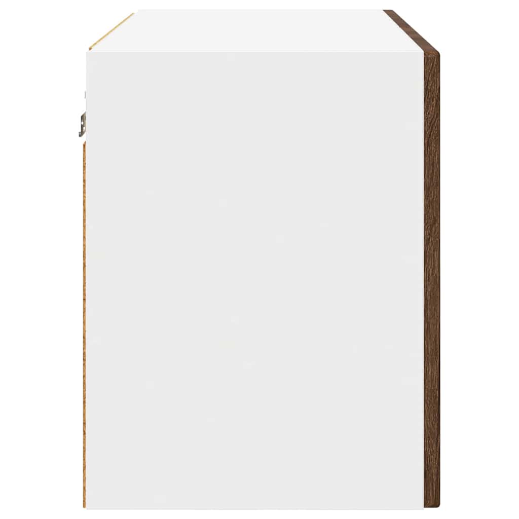Armadietto a muro PORTO 2 pcs Rovere Marrone 60 x 31 x 40 cm