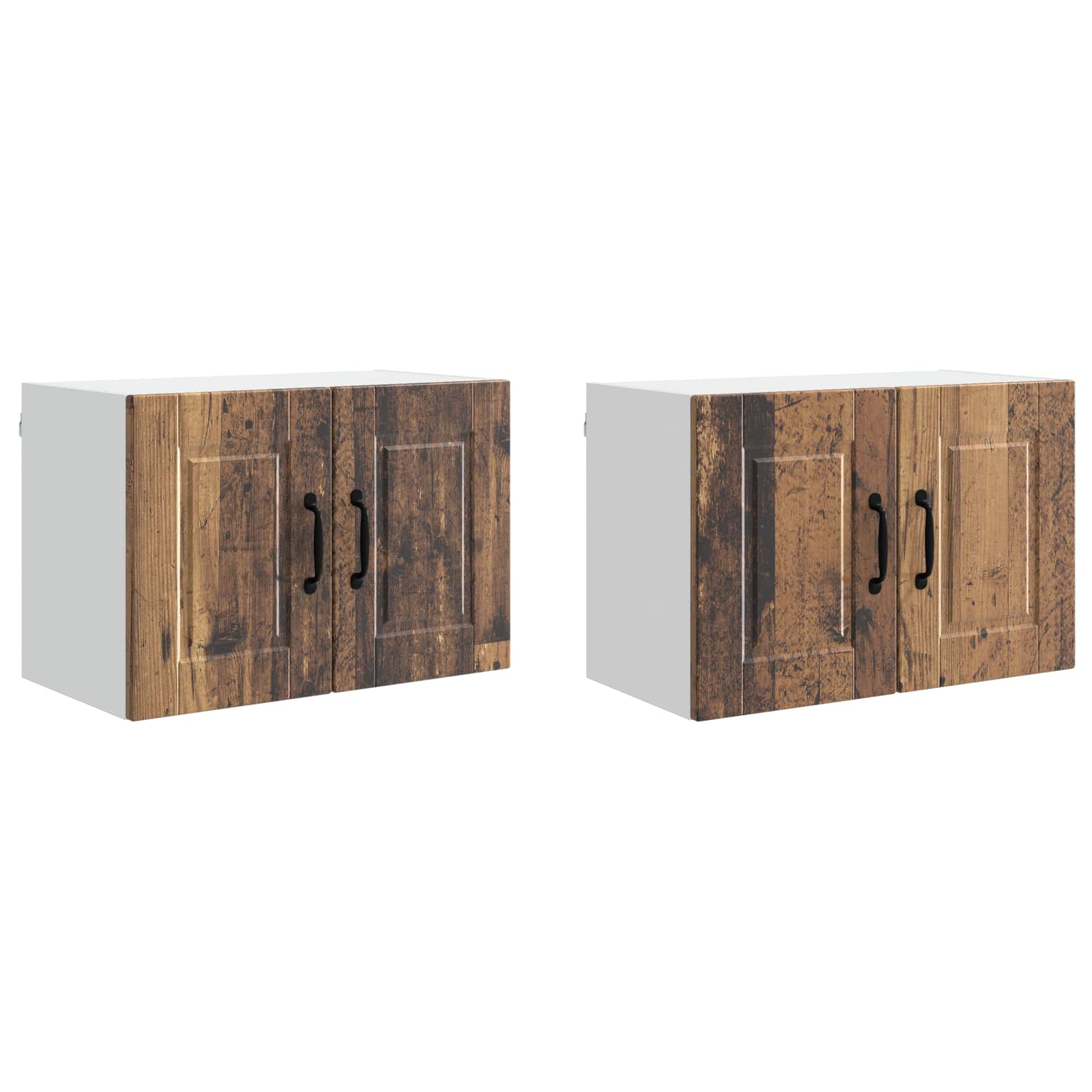 Pannello lavastoviglie 2 pcs Legno vecchio 60 x 31 x 40 cm | homemem39