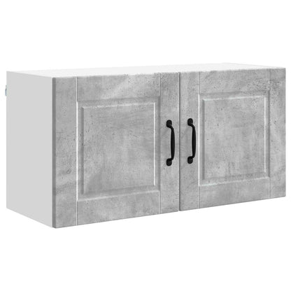 Armadietto a muro PORTO Grigio cemento 80 x 31 x 40 cm