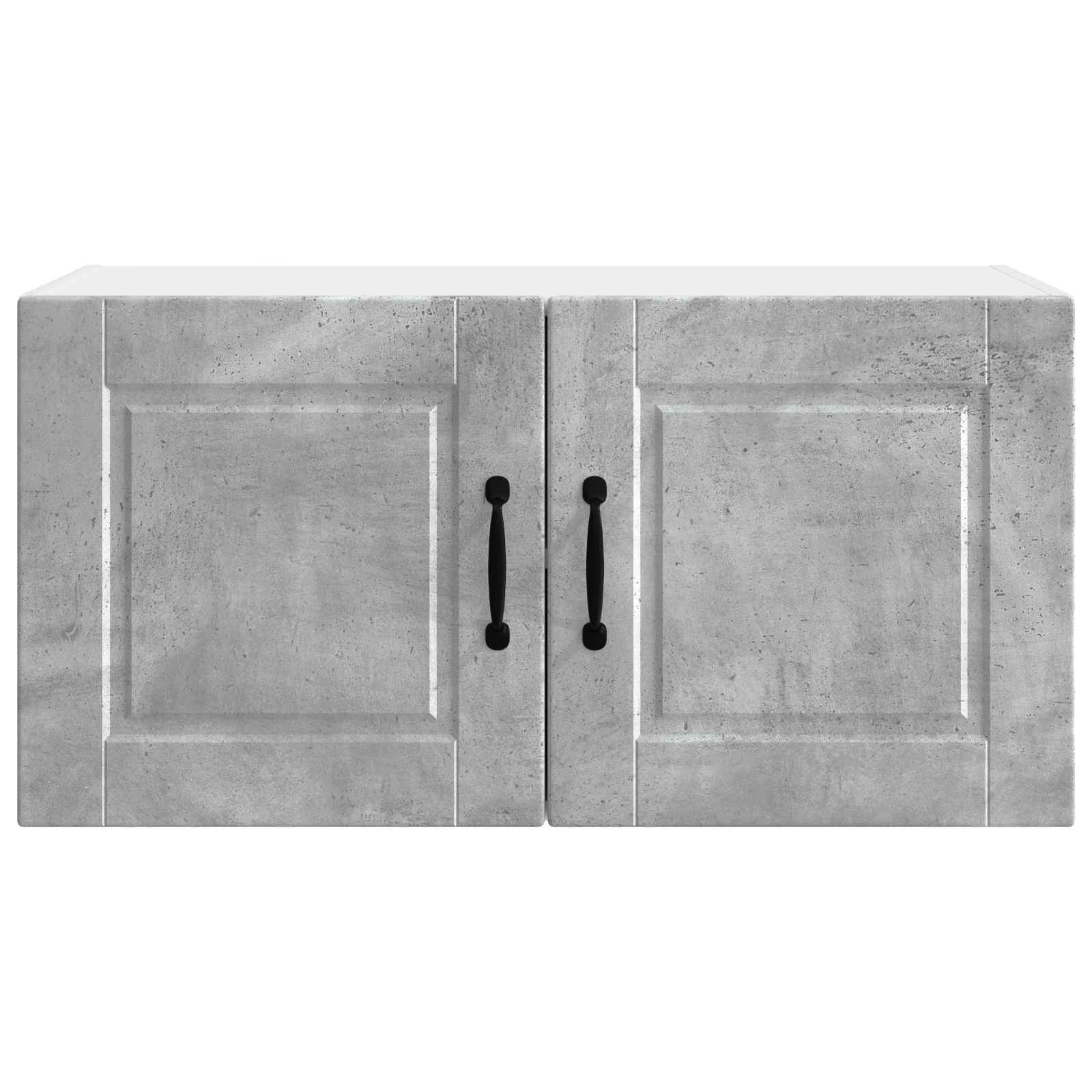 Mobile da cucina con lo scaffale Grigio cemento 80 x 31 x 40 cm | homemem39
