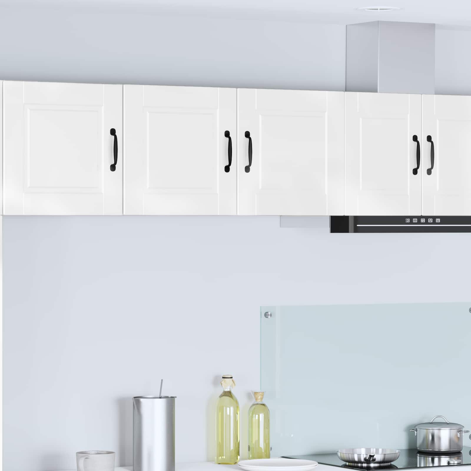 Pannello lavastoviglie con porta Bianco Lucido 80 x 31 x 40 cm | homemem39